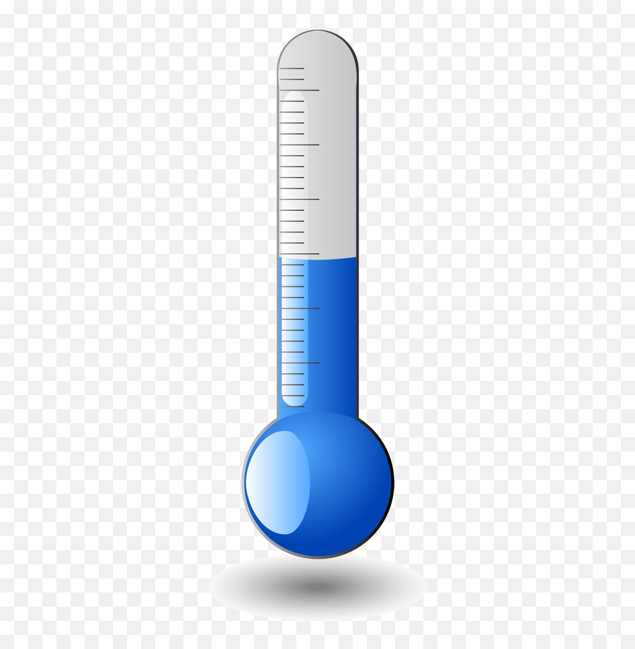 Download Clipart Thermometer Cool - Thermometer Cool Weather Clipart Emoji,Thermometer Clipart