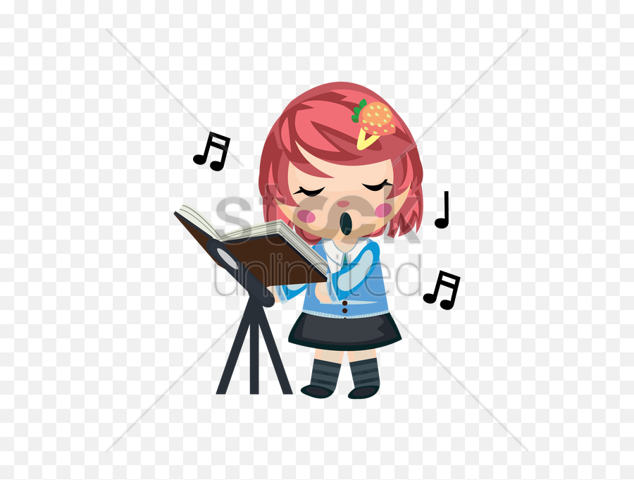 Girl Singing Png - Singer Clipart Hymn Song Clipart Png Singing A Song Clipart Emoji,Song Clipart