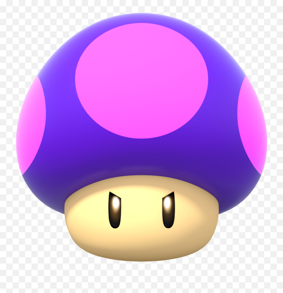 Poison Mushroom - Super Mario Wiki The 835514 Png Images Pink Mario Mushroom Emoji,Super Mario Png