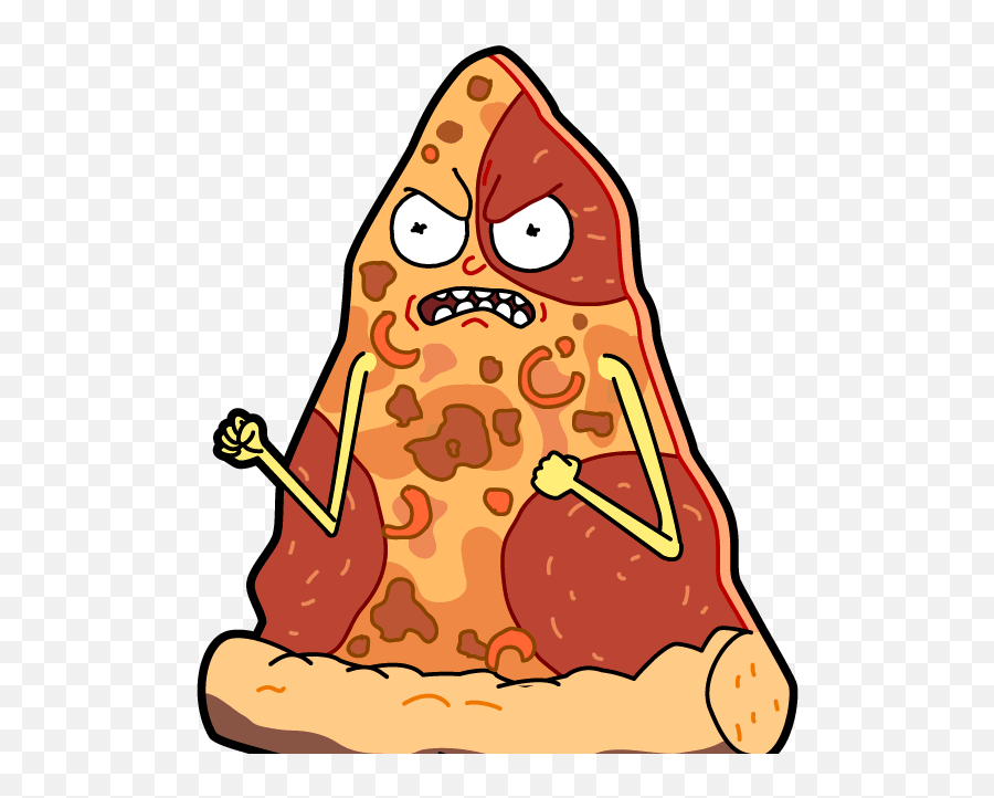 Pepperoni Pizza Morty Rick And Morty Wiki Fandom - Rick Y Morty Pizza Emoji,Pepperoni Png
