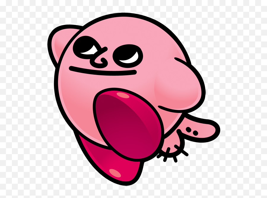Dickbutt Kirby - Pixel Art Dick Butt Full Size Png Gourmet Race Guitar Tab Emoji,Dickbutt Png