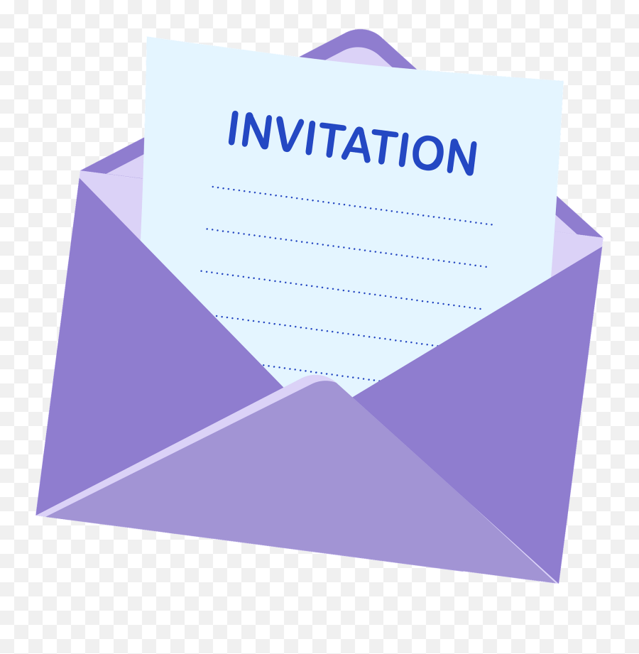Invitation Clipart - Invitation Images Clip Art Emoji,Invitation Clipart