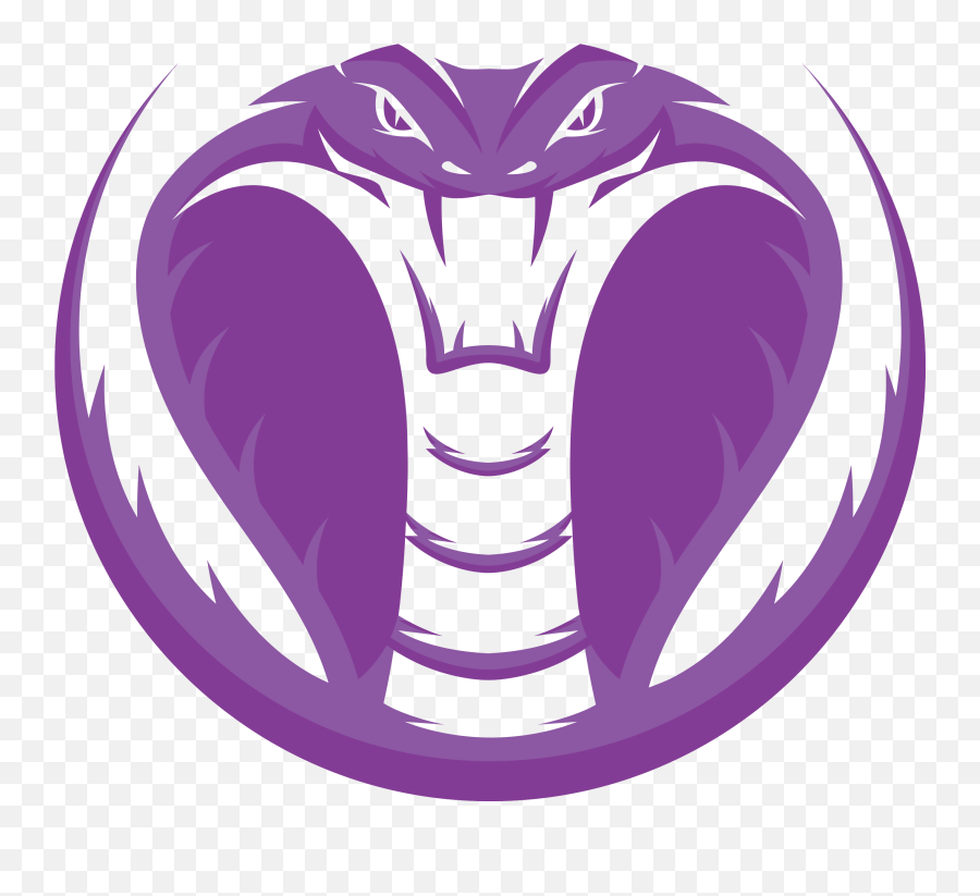 Purple Cobras - Automotive Decal Emoji,Cobra Logo