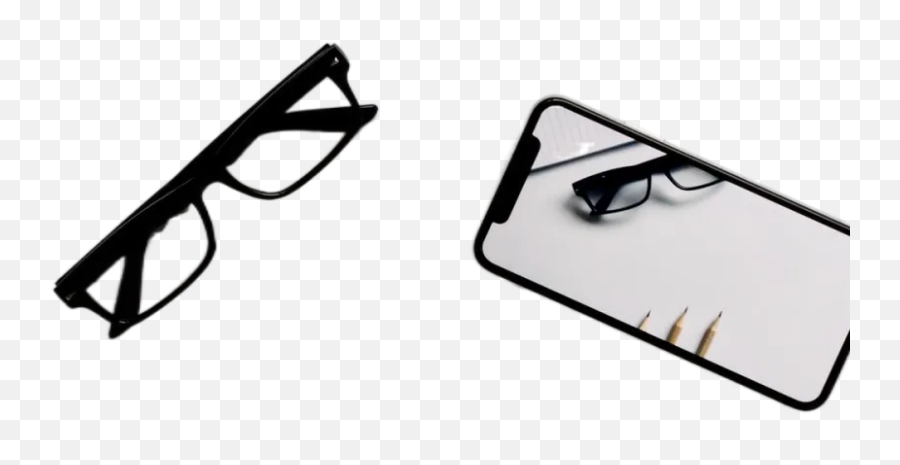 Eyeglasses Silver Iphone X Three Pencils Notebook Flat Emoji,Notebook Transparent Background