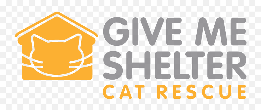 Welcome To Give Me Shelter Cat Rescue - Cat Shelter Emoji,Cat Logo