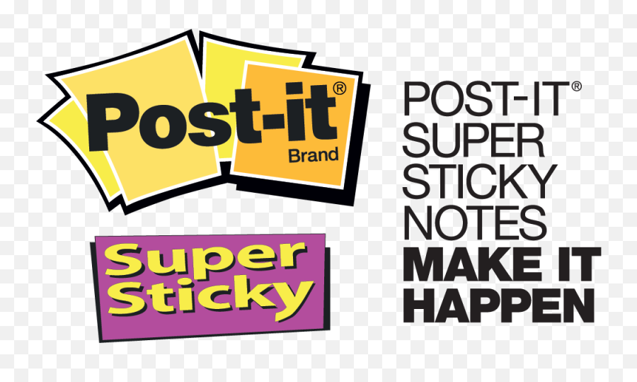 Download Hd Post It Notes Logo Arts - 3m Postit Super Language Emoji,Notes Logo