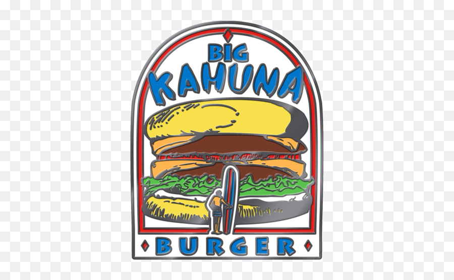 Big Kahuna Burger Pin - Big Kahuna Burger Emoji,Burger Transparent