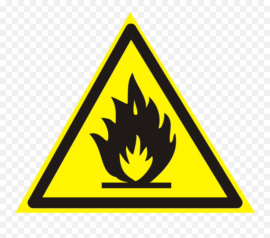 Fire Hazard Vector Sign Logo Emoji,Hazard Logo