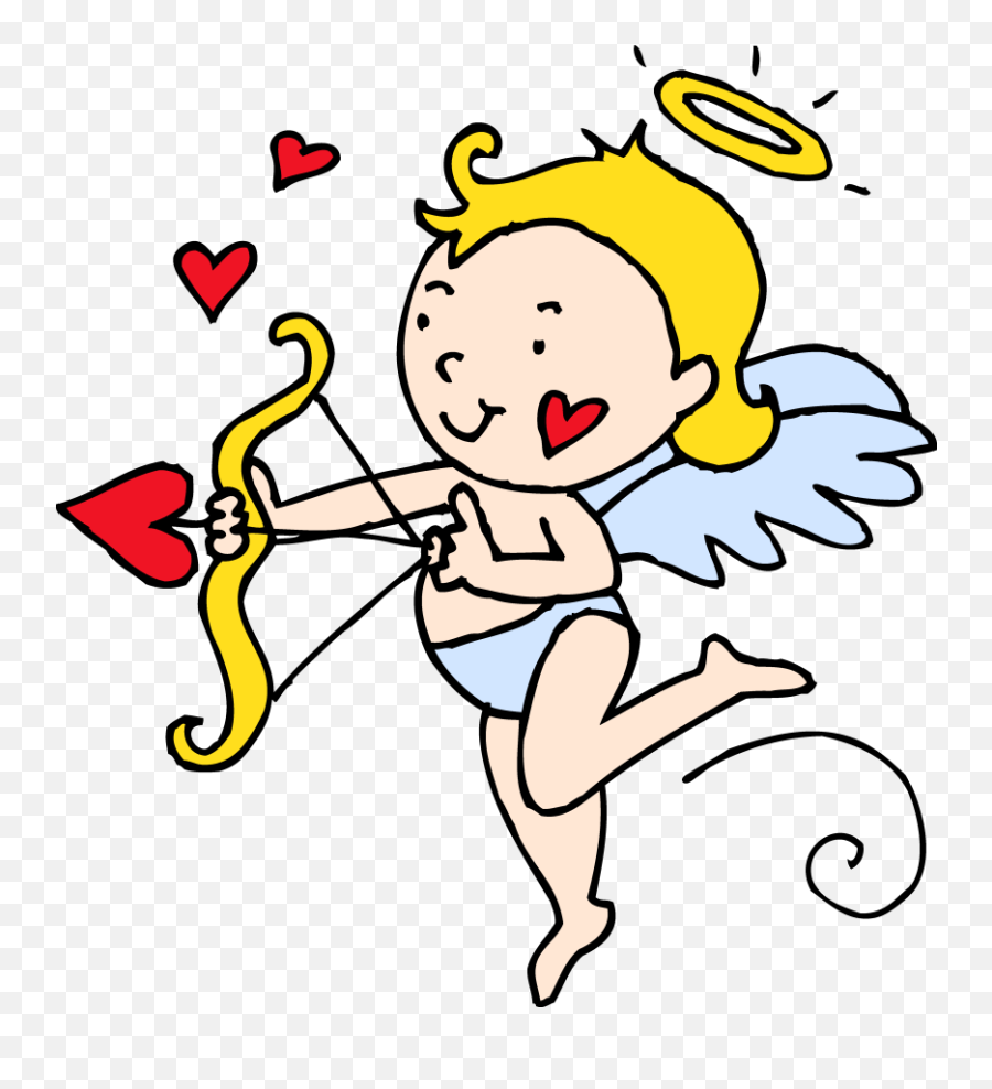 Best Cupid Clipart 22402 - Clipartioncom Day Cupid Coloring Pages Emoji,Cupid Png