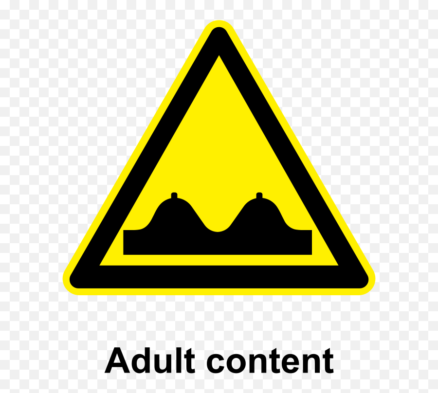 Clipart - Adult Content Warning Sign 110434 Png Images Thailand Emoji,Adult Clipart