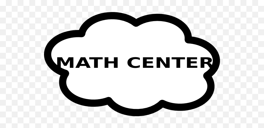 Math Clipart Math Center - Math Center Clipart Full Size Math Center Clipart Emoji,Math Clipart Black And White