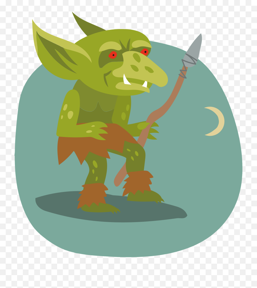 Goblin Clipart Free Download Transparent Png Creazilla - Mythical Creature Emoji,Yoda Clipart