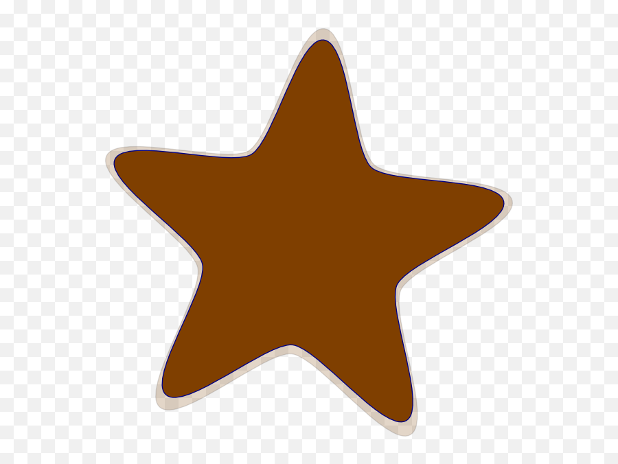 Brown - Clipartstarhi Clip Art At Clkercom Vector Clip Light Brown Star Clipart Emoji,North Star Clipart