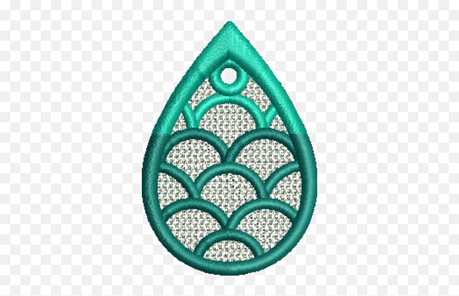 Fsl Fish Scale Drop Embroidery Design Emoji,Fish Scales Png