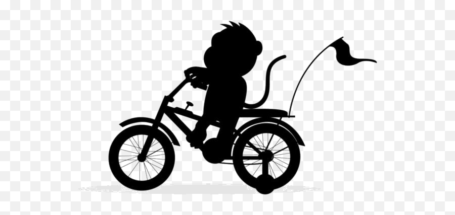 Monkey Riding Bicycle Png Free Transparent Clipart Emoji,Ride Bike Clipart
