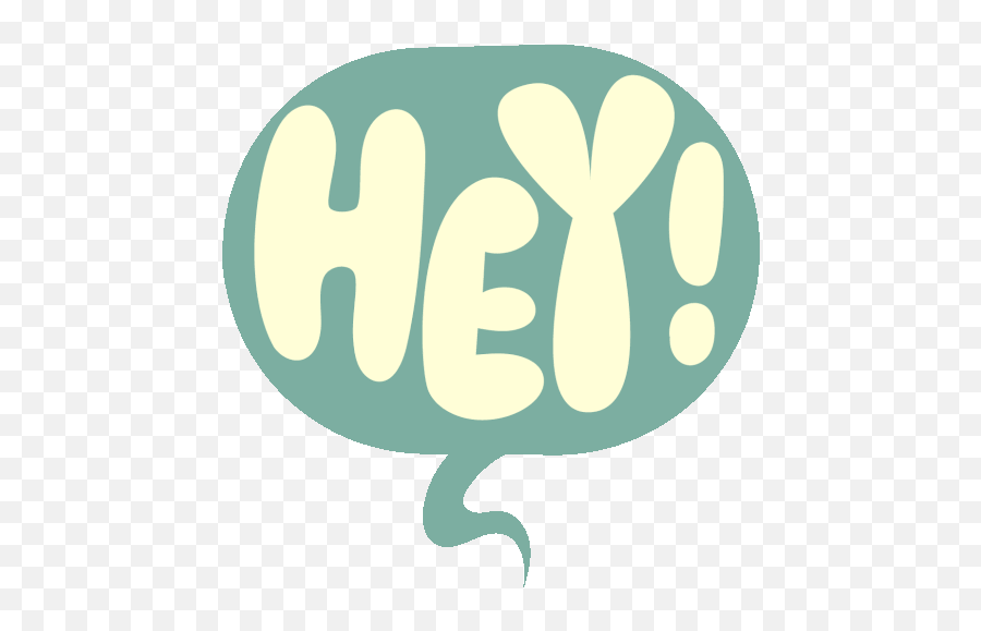 Hey Hey In Cream Bubble Letters Inside A Green Speech Bubble Emoji,Transparent Speech Bubble Tumblr