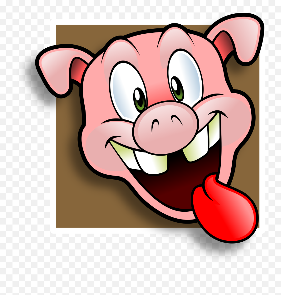 Hog Clipart Logo Hog Logo Transparent Free For Download On - Download Gambar Ukuran 100x100 Pixel Emoji,Pig Logo