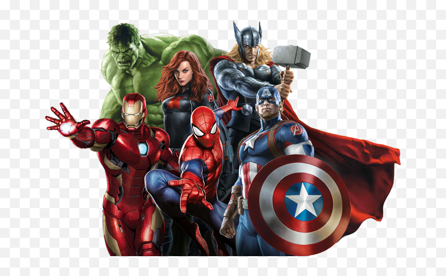 Avengers Clipart Background Avengers - Spiderman Avengers Png Emoji,Avengers Clipart