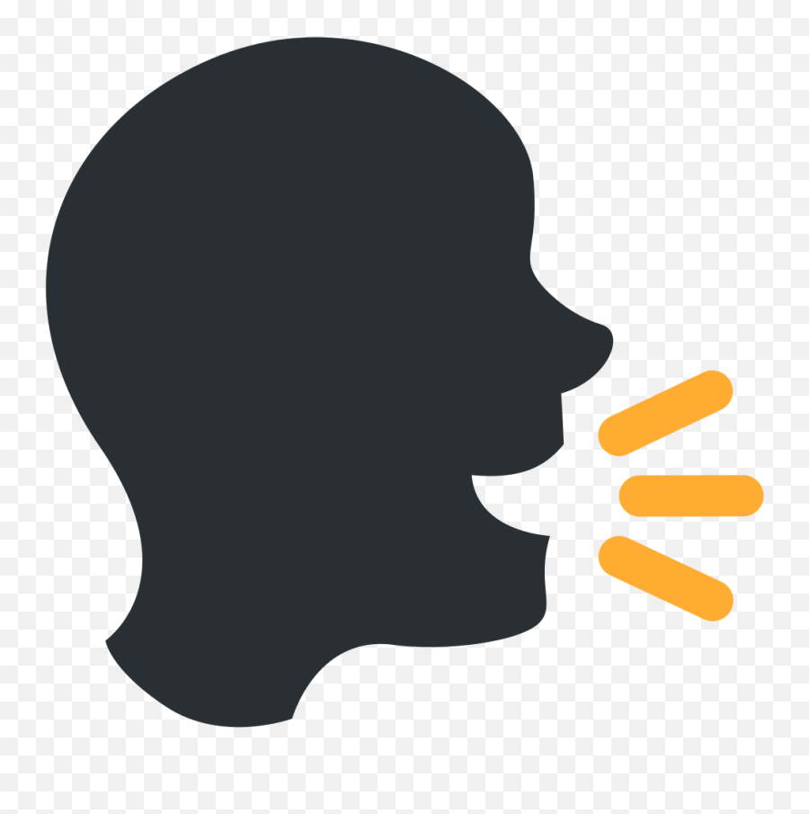 Svg Clipart Png Download - Speak Emoji Transparent Speaking Symbol,Gun Emoji Png