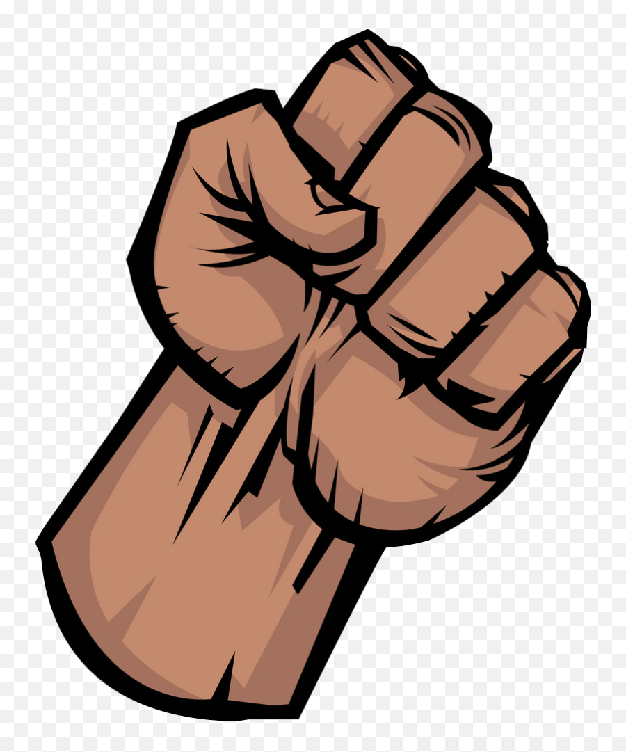 Fist Clipart - Icono De Vector De Puño Levantado Emoji,Fist Png