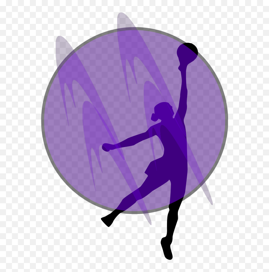 Netball Lilac Svg Clip Arts - Transparent Girl Basketball Transparent Girl Basketball Silhouette Emoji,Basketball Silhouette Png