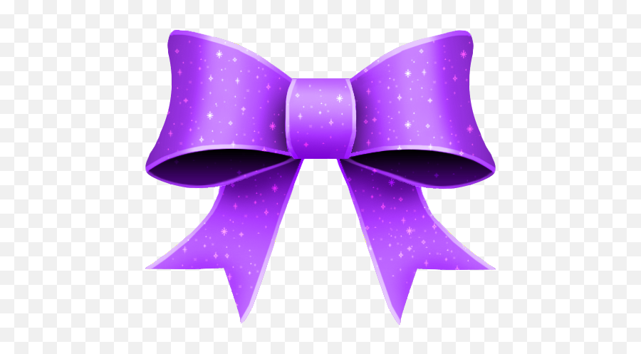Download Purple Ribbon Png Image For Free - Purple Bow Clipart Emoji,Purple Ribbon Png