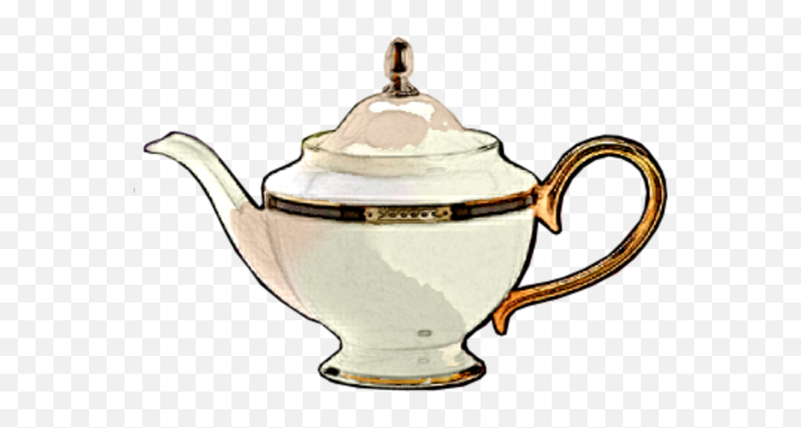 Teapot Free Images At Vector Clip Art - Clipartix Alice In Wonderland Tea Pot Transparent Emoji,Tapot Logo