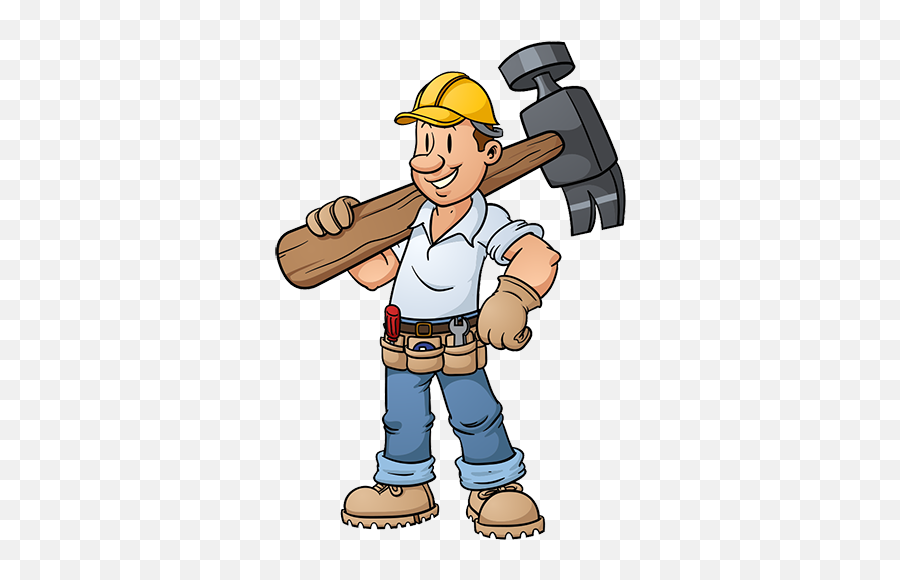 Download Craig Van Asten Construction Llc - Cartoon Clipart Builder Emoji,Construction Worker Png