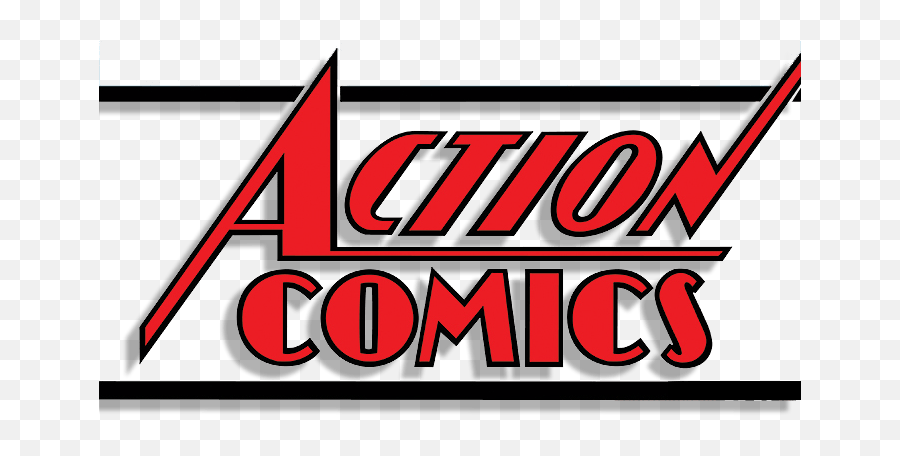 Comics Logo - Action Comics Comic Logo Emoji,Dc Comics Logo
