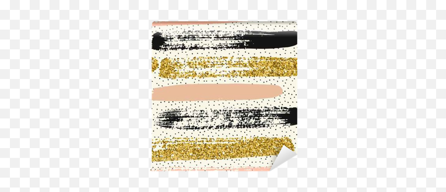 Seamless Pattern With Gold Glitter - Png Glitter Stroke Brush Emoji,Gold Brush Stroke Png