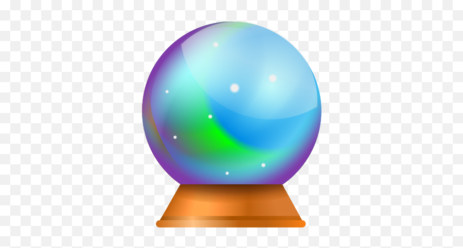 Crystal Ball Icon - Dot Emoji,Crystal Ball Transparent Background