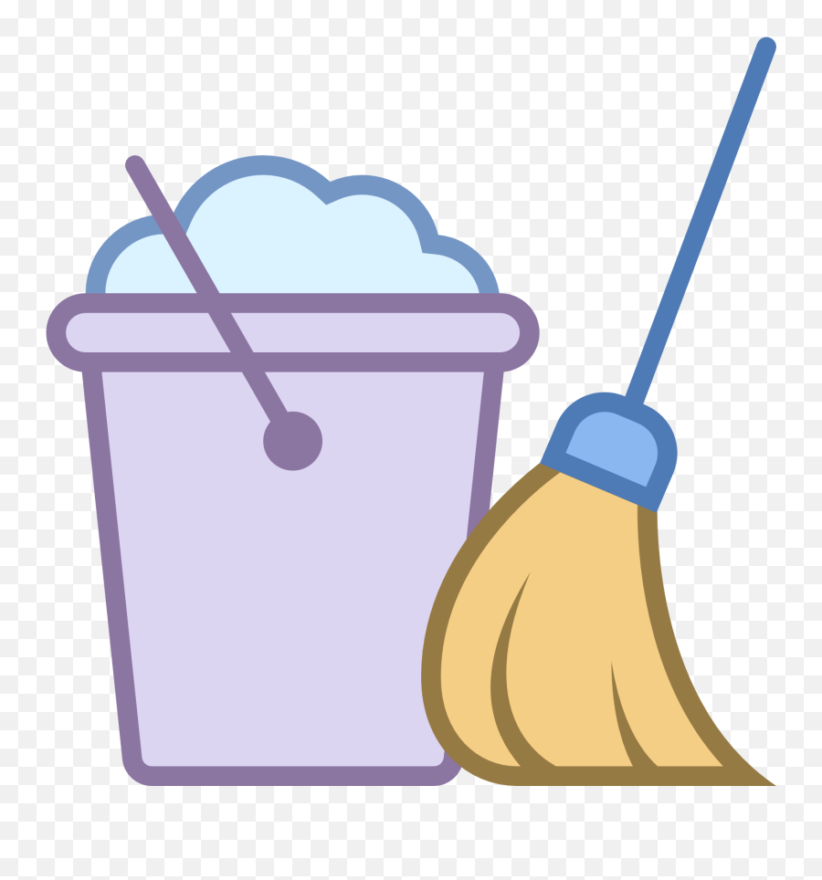 Cleaning Clipart Bucket - Clean Mop Png Clipart Emoji,Cleaning Clipart