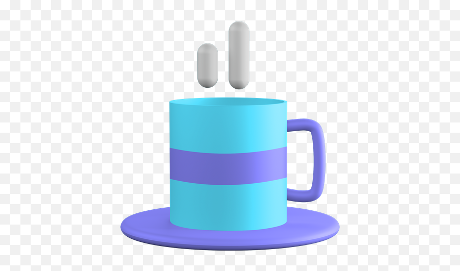 Premium Cup And Smoke 3d Download In Png Obj Or Blend Format - Serveware Emoji,Coffee Smoke Png