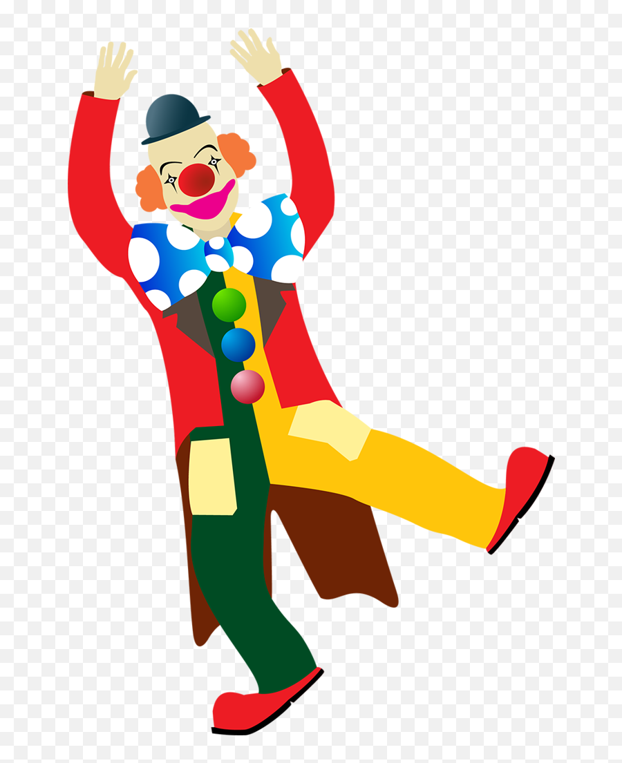 Clown Clipart Trapeze Artist - Clowns Vector Emoji,Clown Clipart