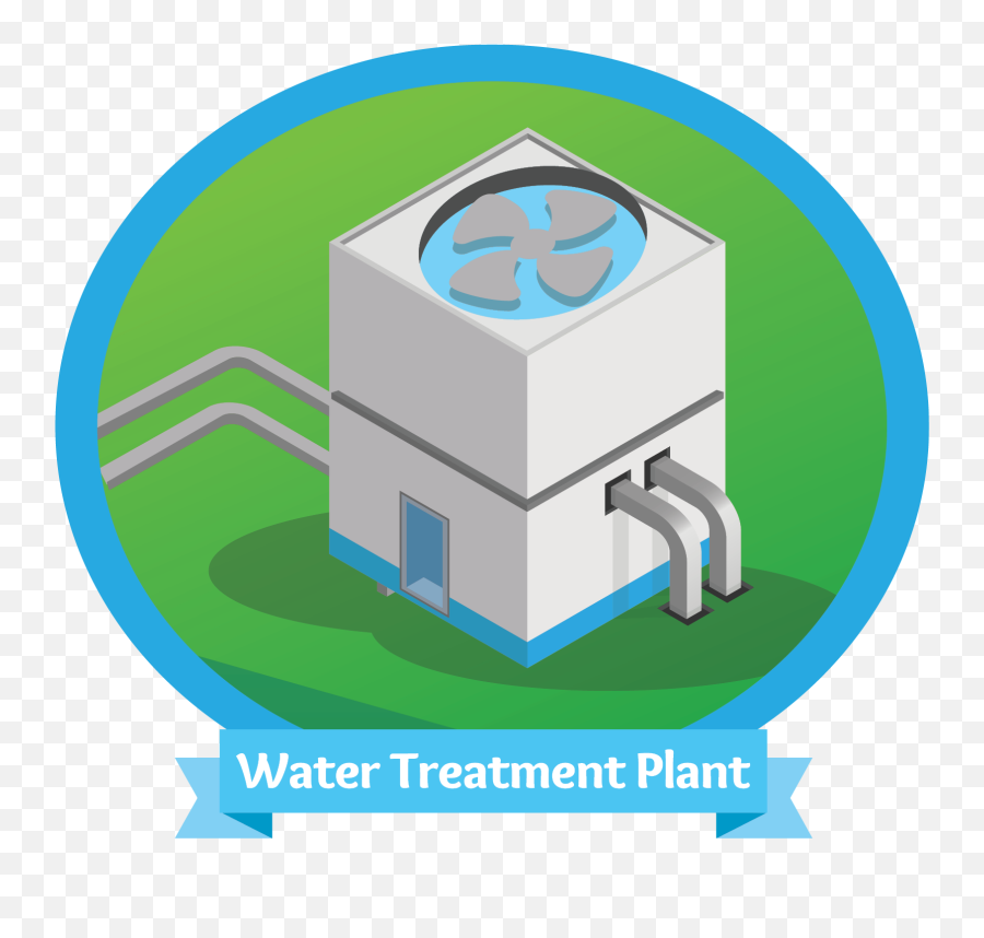 Water Treatment Plant Clipart - Full Size Clipart 5409634 Emoji,Water Plants Clipart