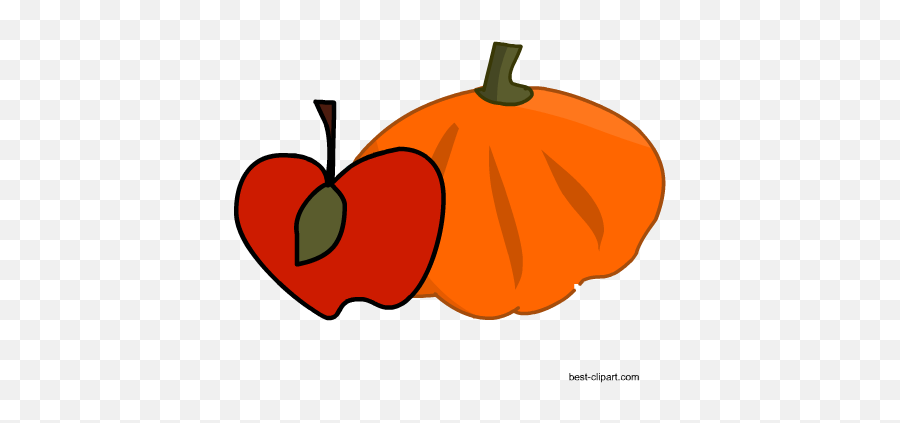 Download Free Apple And Pumpkin Png - Pumpkins And Apples Clip Art Emoji,Apples Clipart