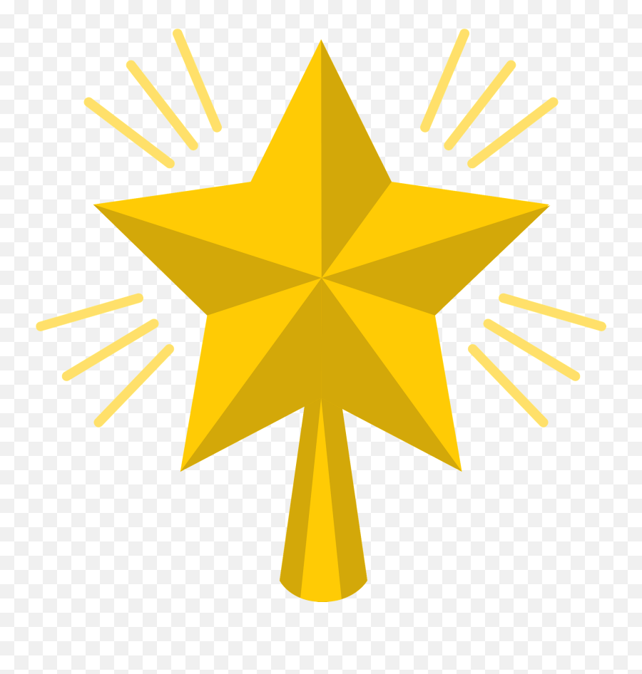 Christmas Star Clipart - Dot Emoji,Christmas Star Clipart