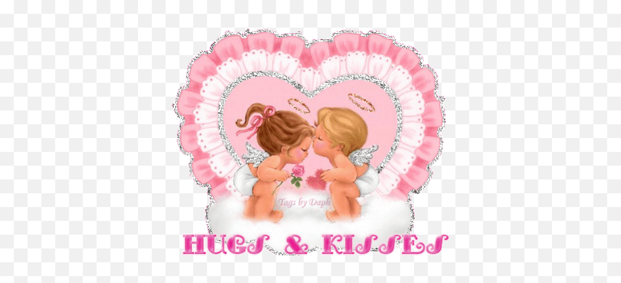 Top Ross And Rachel Kissing Stickers For Android U0026 Ios Gfycat Emoji,Hugs And Kisses Clipart