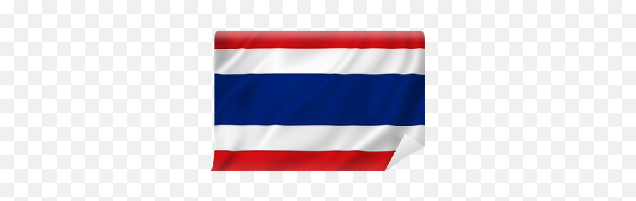 Thailand Flag Wall Mural U2022 Pixers - We Live To Change Emoji,Thailand Flag Png
