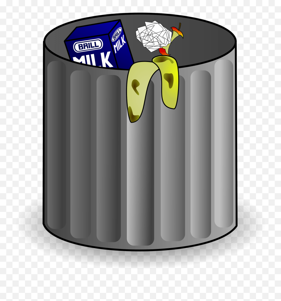 Trash Can - Clipart Image Of Dustbin Emoji,Trash Can Clipart