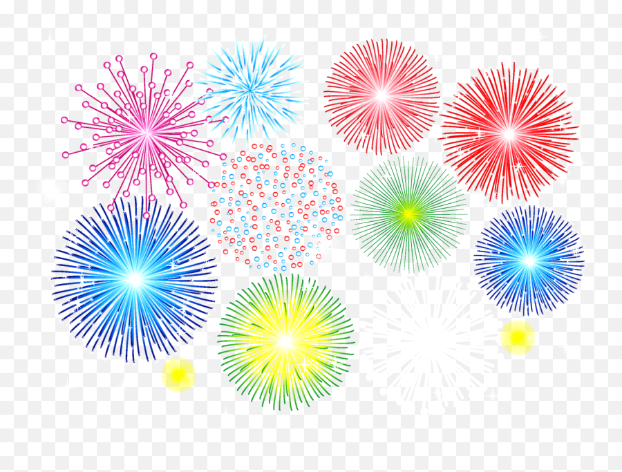 Fireworks Illustration - Fireworks Png Download 1200858 Fireworks Illustration Png Transparant Emoji,Fireworks Png