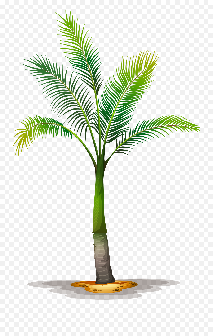 Soloveika Palm Tree Png Digital Flowers - Tropical Trees Hd Emoji,Palm Tree Png