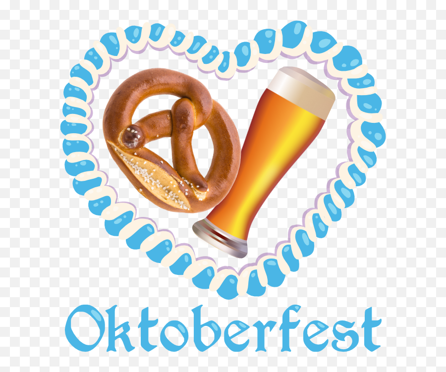 Pretzel Oktoberfest Heart - Bavarian Folk Costume Emoji,Pretzel Clipart