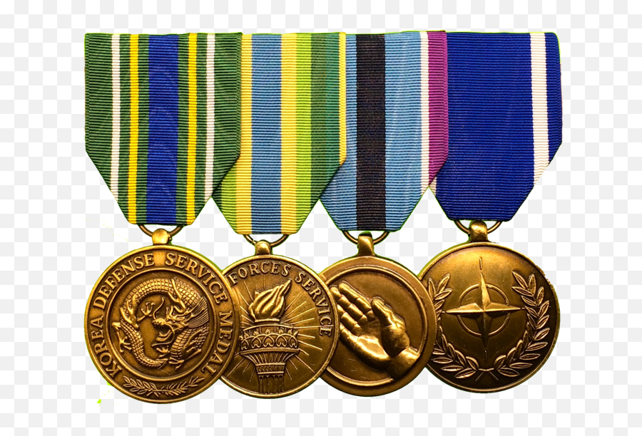Medal Mounting Large Medals Usaf Bottom Row - Gold Medal Row Of Medals Emoji,Medal Clipart