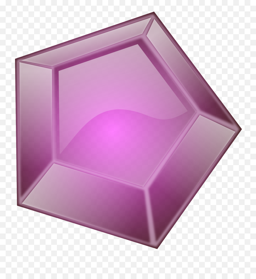 Gems Clipart Purple Diamond Pencil - Cartoon Purple Jewels Transparent Emoji,Gem Clipart