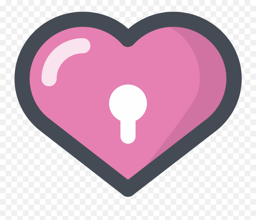 Pink Heart Pnglib U2013 Free Png Library - Cute Heart Icons Transparent Background Emoji,Hearts Transparent Background