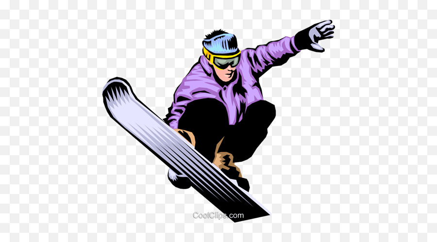 People Royalty Free Vector Clip Art Illustration - Peop1756 Snowboarder Emoji,Snowboarders Clipart