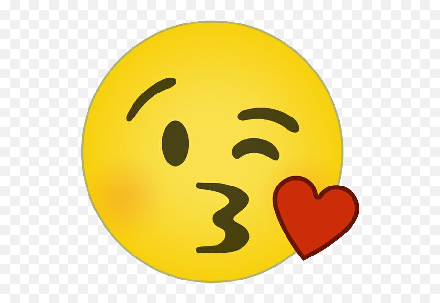 Download Free Kiss Smiley Clipart Icon - Kiss Whatsapp Emoji,Smiley Clipart