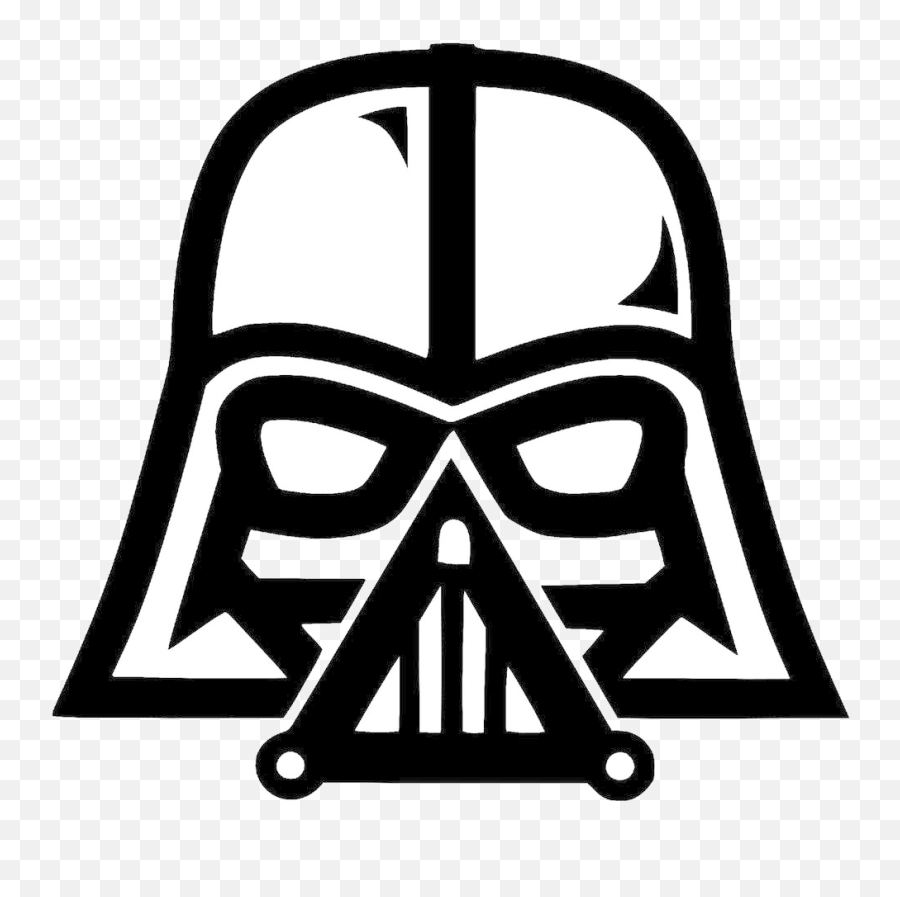Darth Vader Clipart Star Wars Darth - Logo Star Wars Dark Vador Emoji,Star Wars Clipart