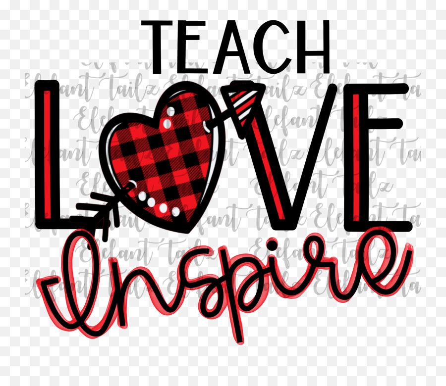 Love Teach Inspire - Girly Emoji,Teacher Appreciation Clipart